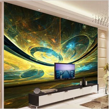 wellyu Užsakymą didelio masto freskomis graži svajonė visatos fone, TV foną tapetai papel de parede para quarto